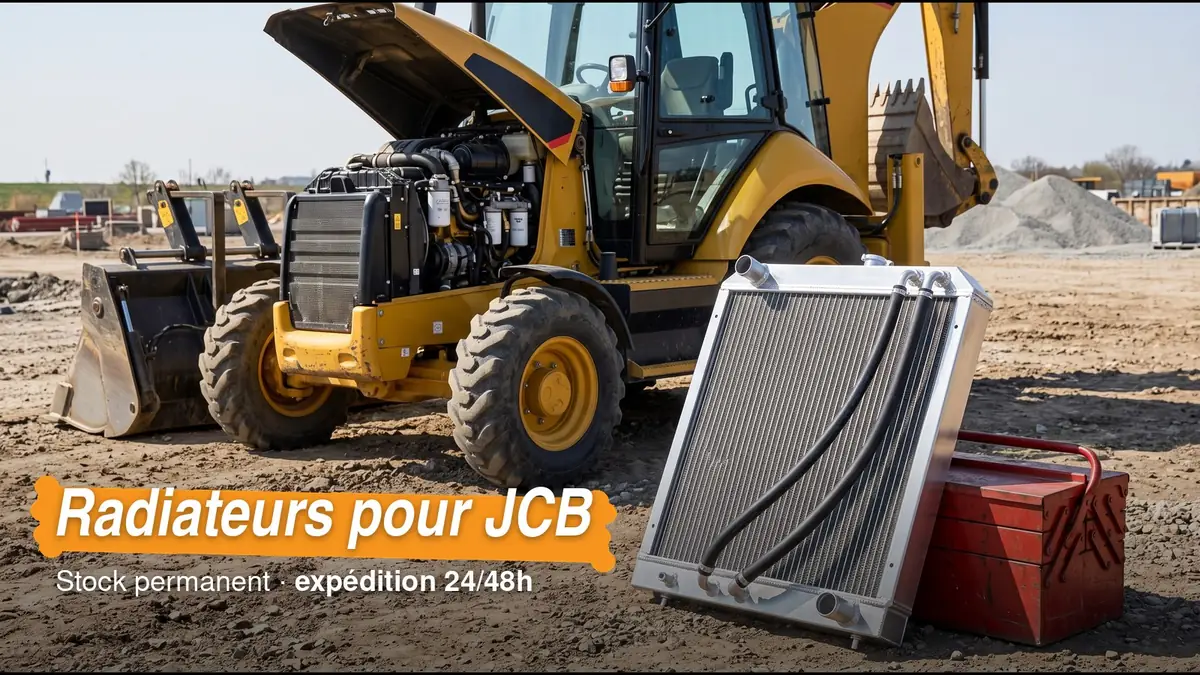 Radiateurs d'eau pour JCB - Central Parts