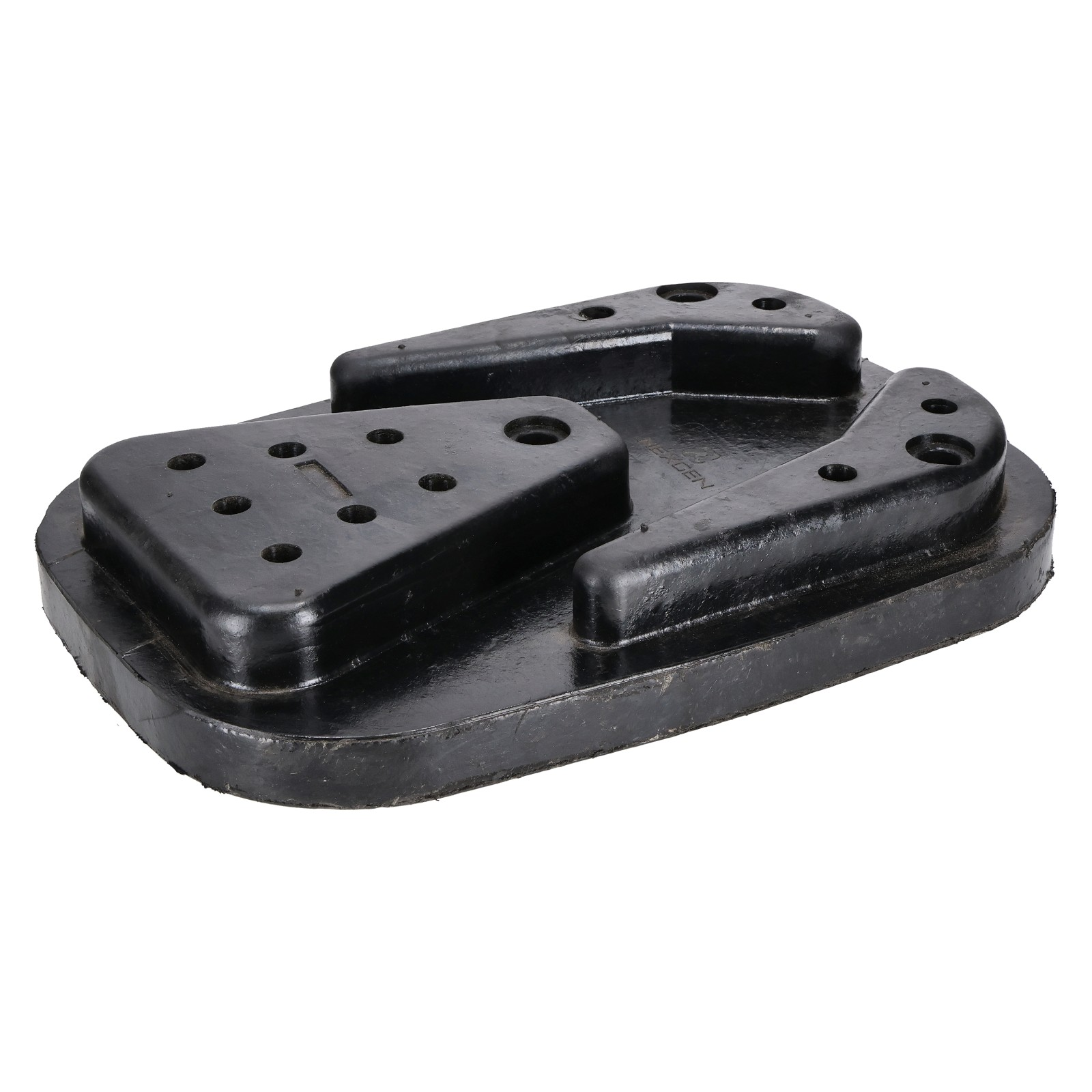 Patin caoutchouc complet compatible pour JCB 3