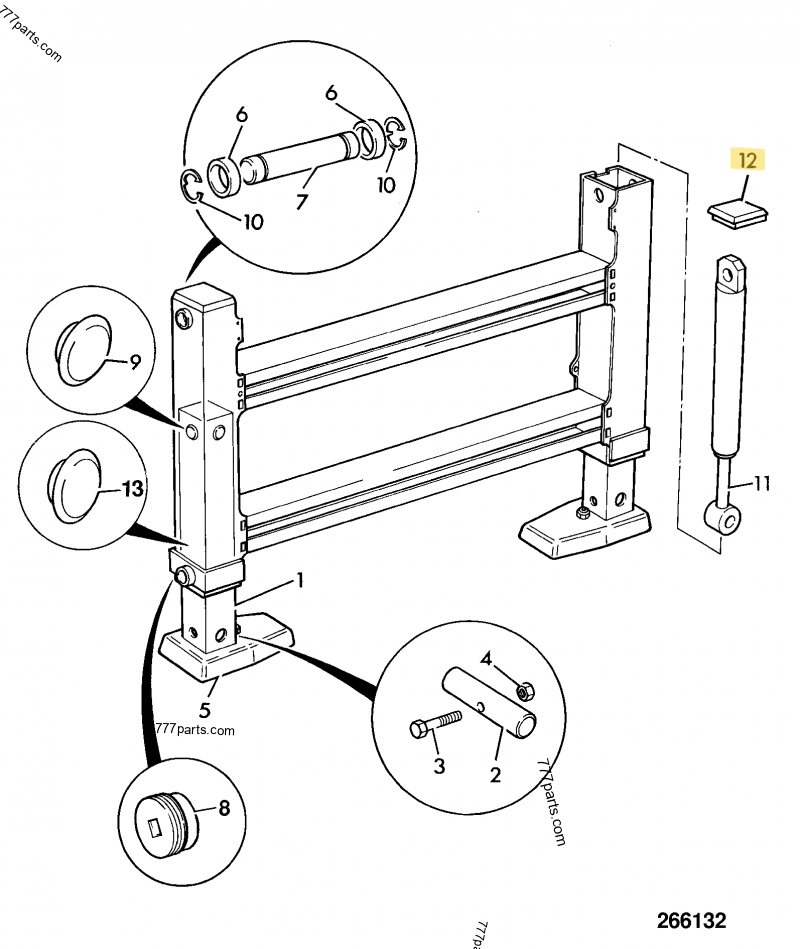 Cache stabilo compatible pour JCB 4
