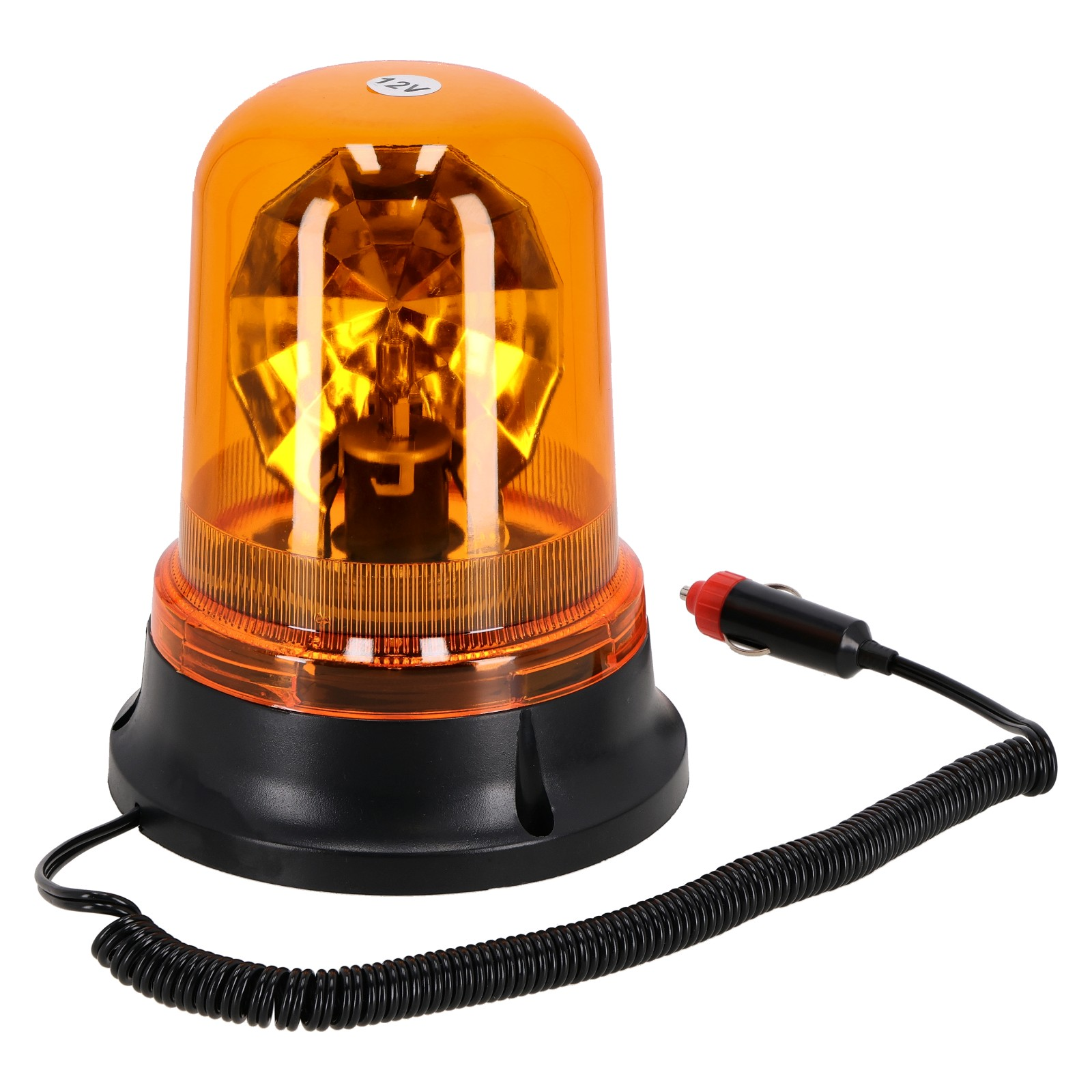 Gyrophare magnetique 12v/24v compatible pour JCB 3