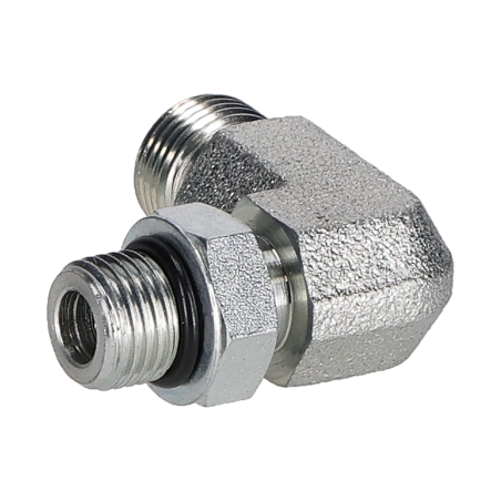 Raccord coude m/m compatible pour JCB 3