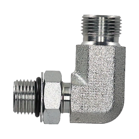 Raccord coude m/m compatible pour JCB 4