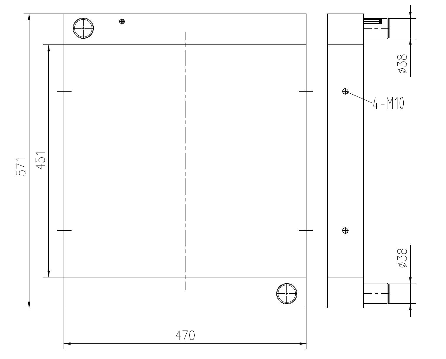 Radiateur compatible pour JCB 2