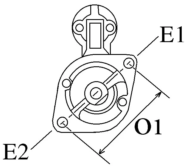 Demarreur compatible pour JCB 3