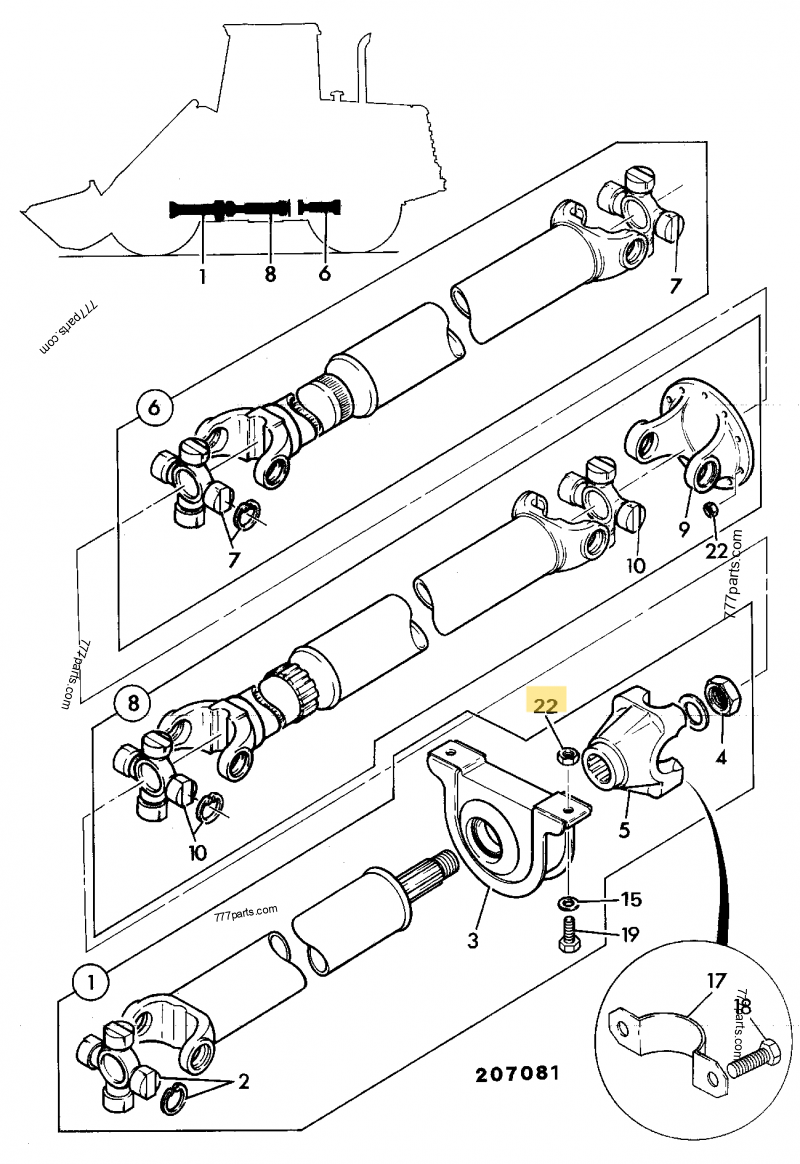 Ecrou m12 compatible pour JCB 2