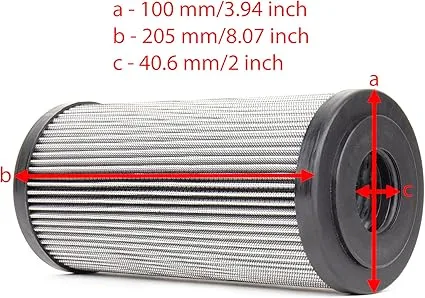 Filtre hydraulique compatible pour Terex, pour Finlay 2