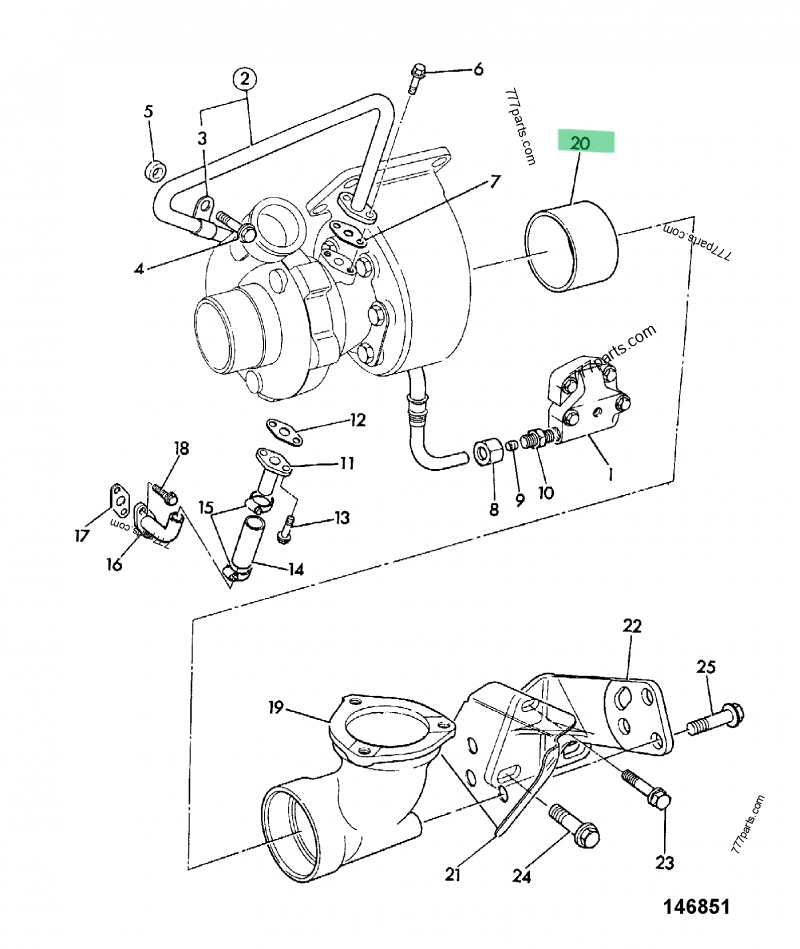 Manchon compatible pour JCB 2