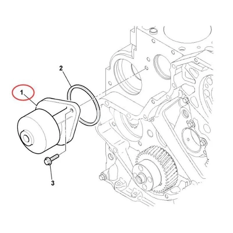 Pompe à eau compatible pour Cummins 5