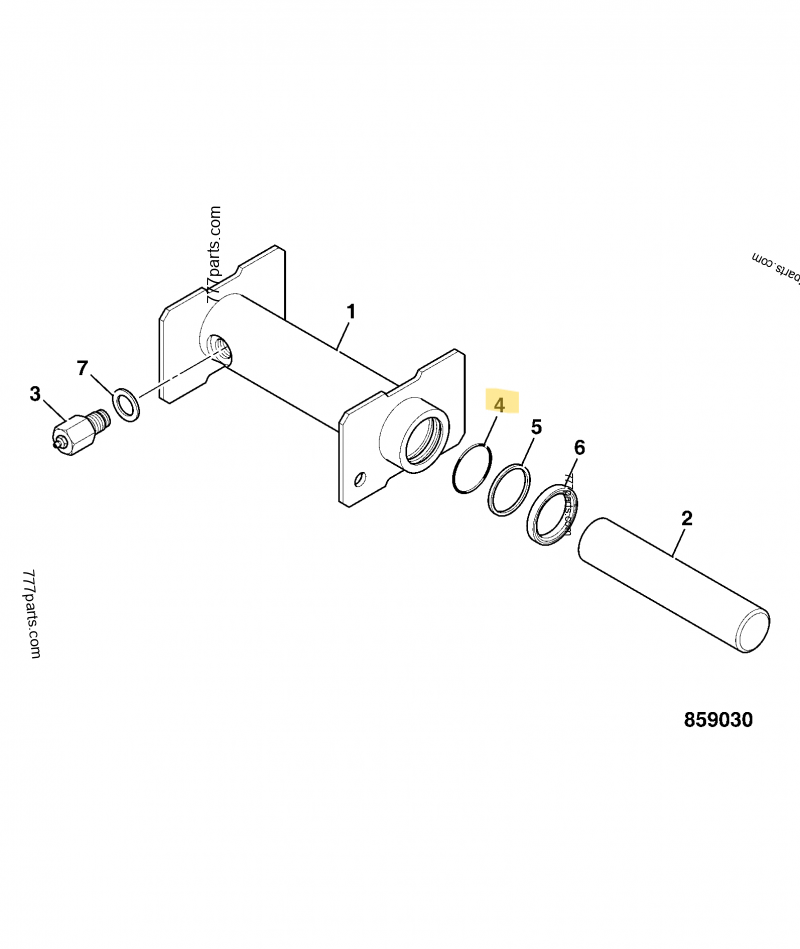 Joint torique compatible pour JCB 2