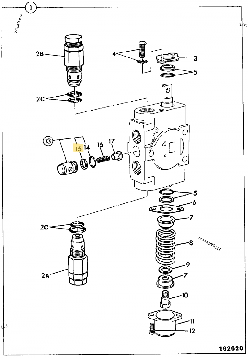 Joint anti-extrusion compatible pour JCB 5