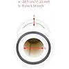 Filtre air primaire compatible pour JCB 4