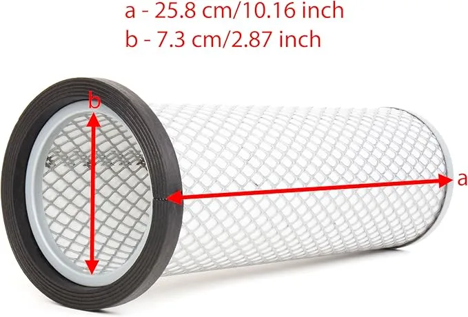 Filtre à air secondaire compatible pour Zetor 5