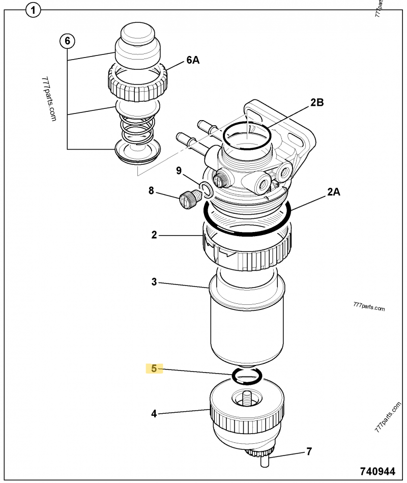 Joint torique compatible pour JCB 2