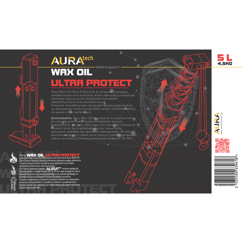 Graisse waxoil 5l compatible pour JCB 2