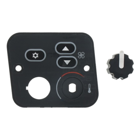 Panneau cde chauffage-a/c compatible pour JCB 2