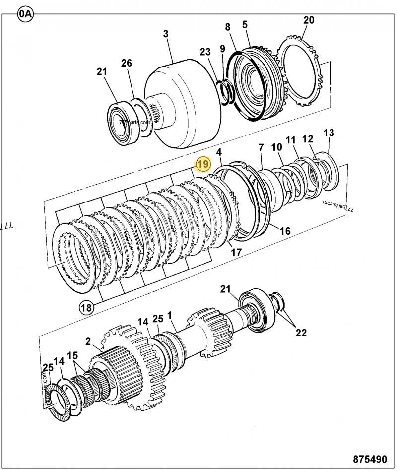 Friction compatible pour JCB 2