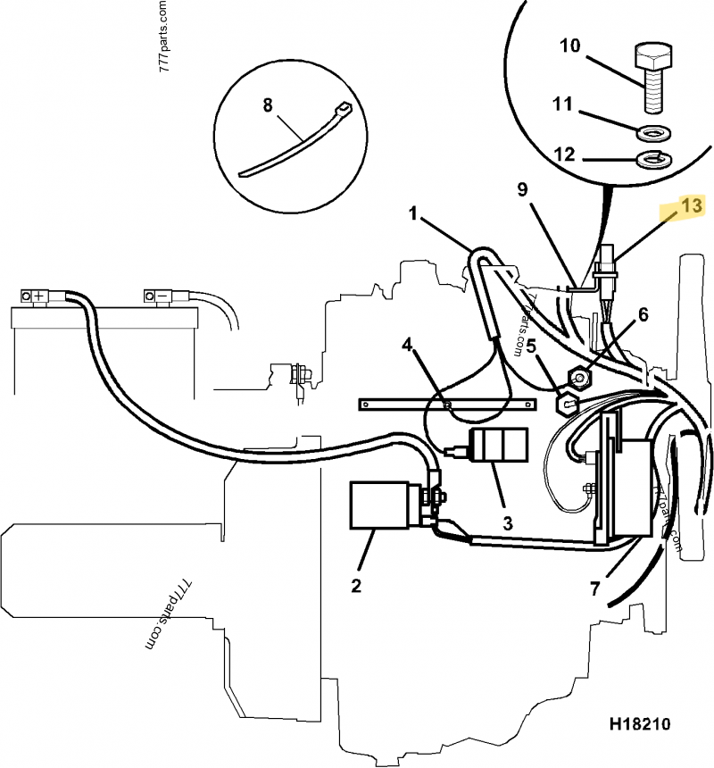 Maxi fusible 60 amp compatible pour JCB 2