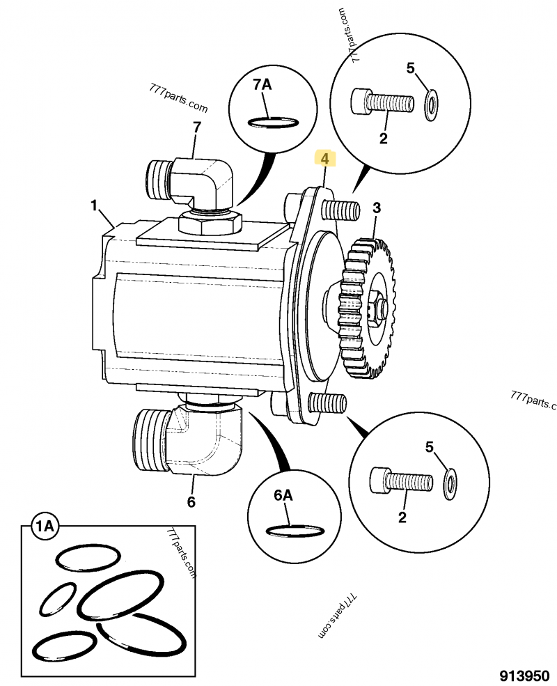 Joint compatible pour JCB 2