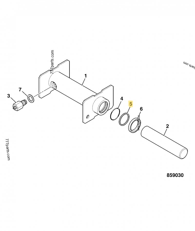 Joint anti-extrusion compatible pour JCB 5