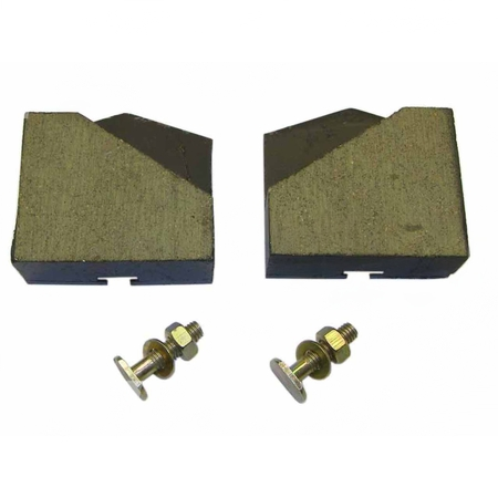 [CP-01165] Jeu plaquettes frein compatible pour JCB