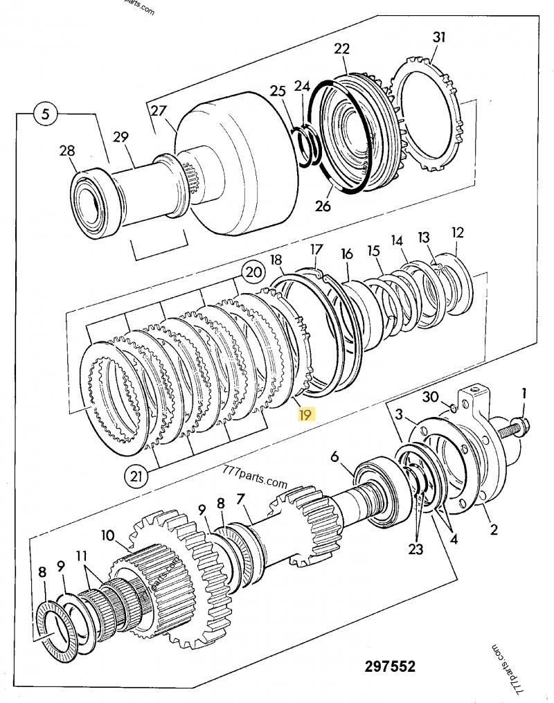 [CP-01605] Plaque de pression compatible pour JCB