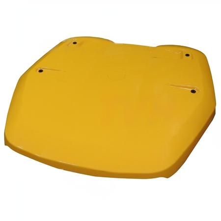 [CP-01833] Toit de cabine jaune compatible pour JCB