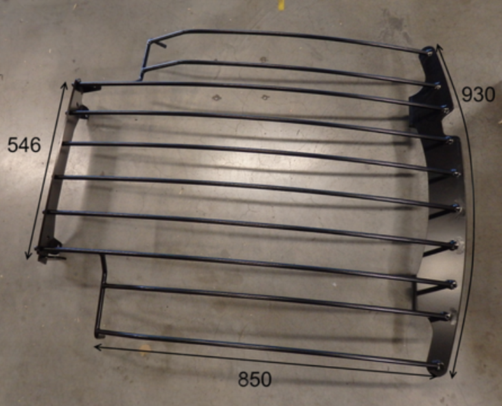 [CP-02691] Protection pare brise compatible pour JCB