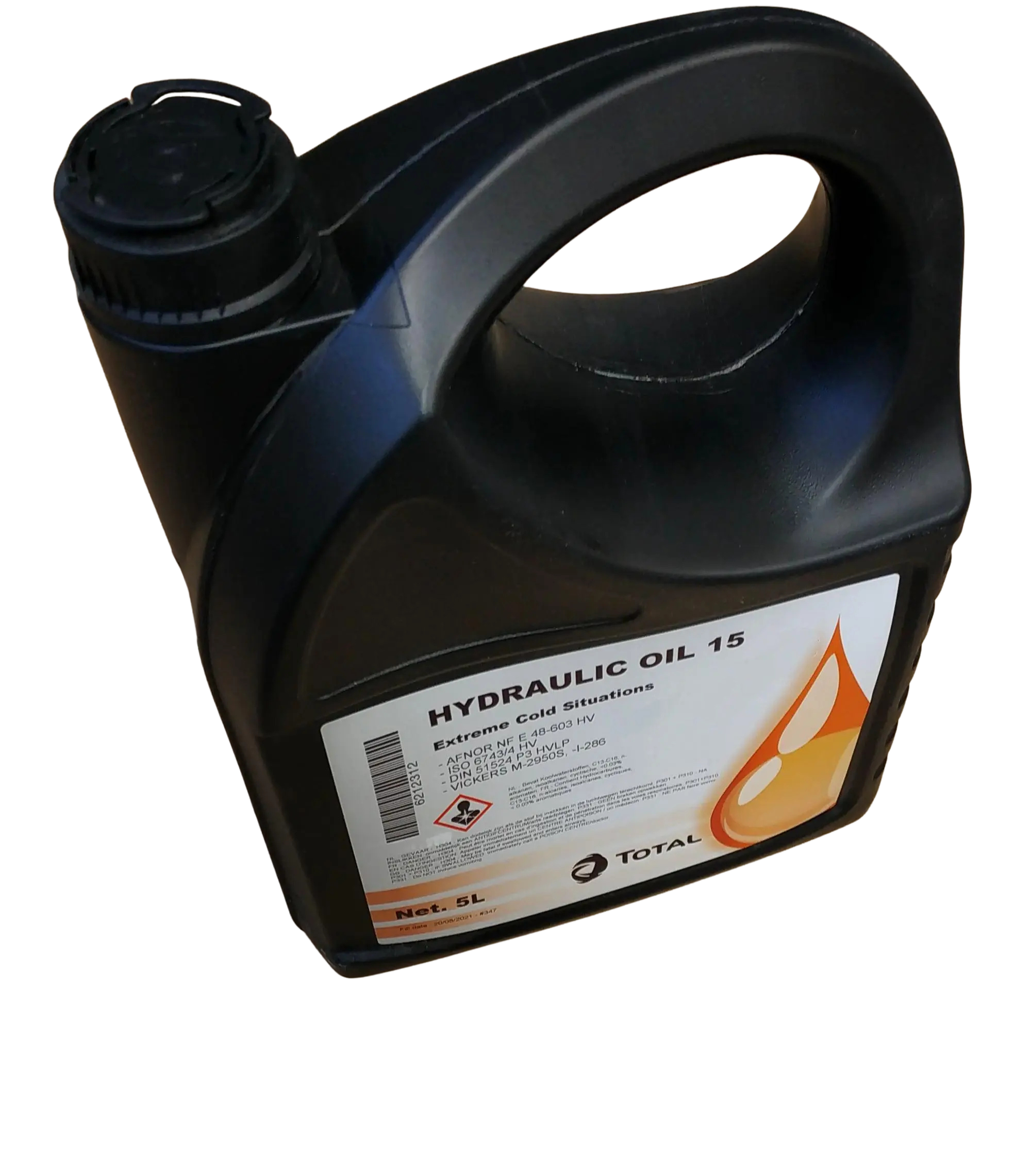 [CP-00276] Huile frein iso vg15 bidon 5l compatible pour JCB