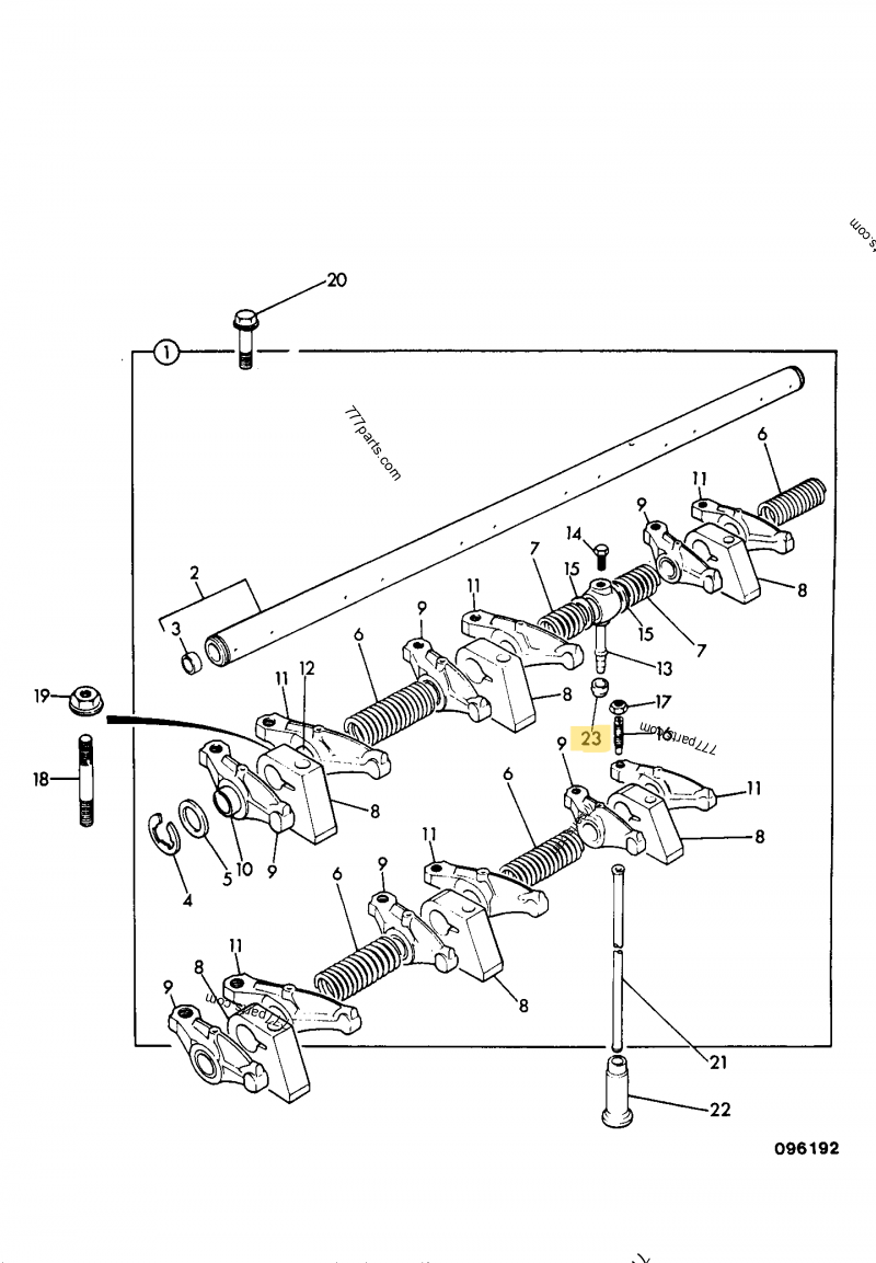 [GEN-00012] Olive caoutchouc compatible pour JCB
